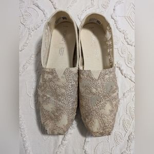Lace Wedding Styled Toms